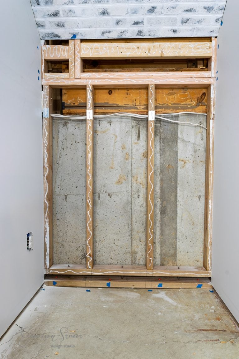 DIY Basement Wall Alternative to Drywall Garrison Street Design Studio