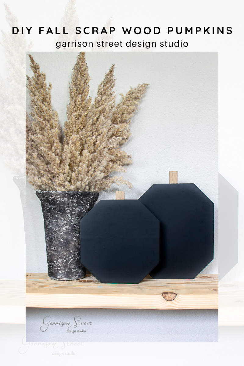 DIY Scrap Wood Pumpkins - Garrison Street Design Studio